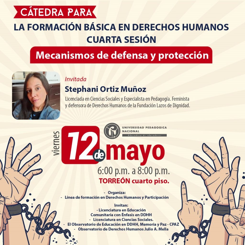 Cátedra para la formación básica en Derechos Humanos