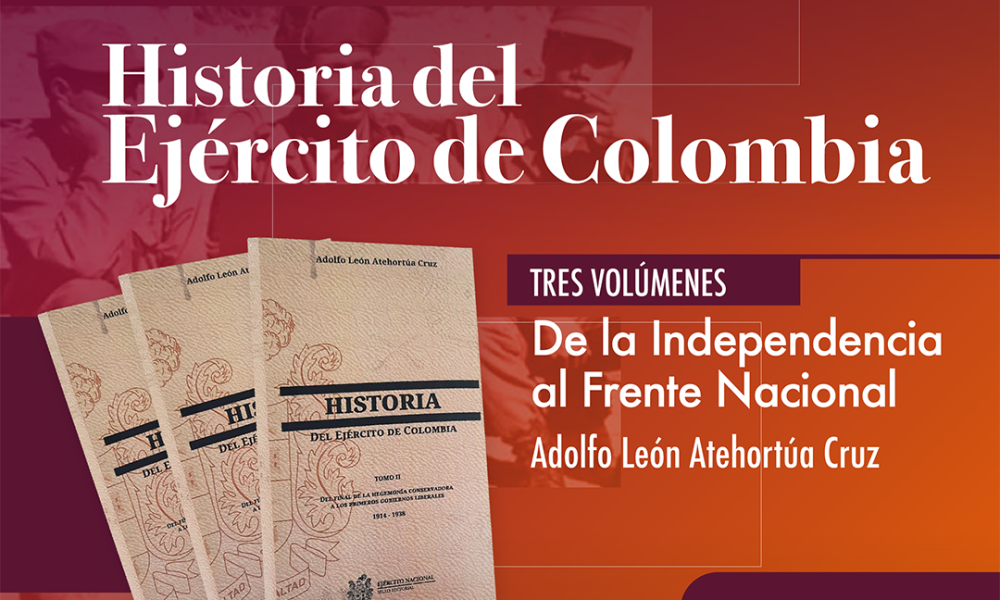 Lanzamiento de los tres volúmenes de la obra Historia del Ejército de Colombia