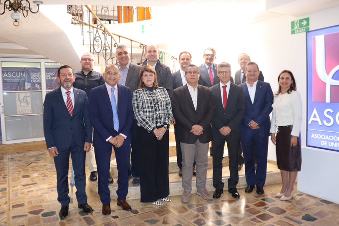 Fotografía primer Consejo Directivo de 2025 Ascun