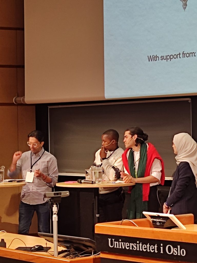 Foto de Alejandro Mantilla en Oslo