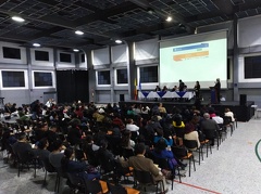 Encuentro panel de candidaturas Facultad de Ciencia y tecnología.