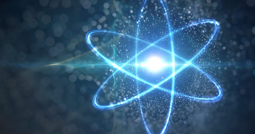 Imagen de un átomo