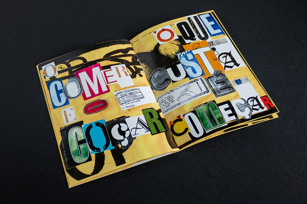 Fotografía de Collage en un libro