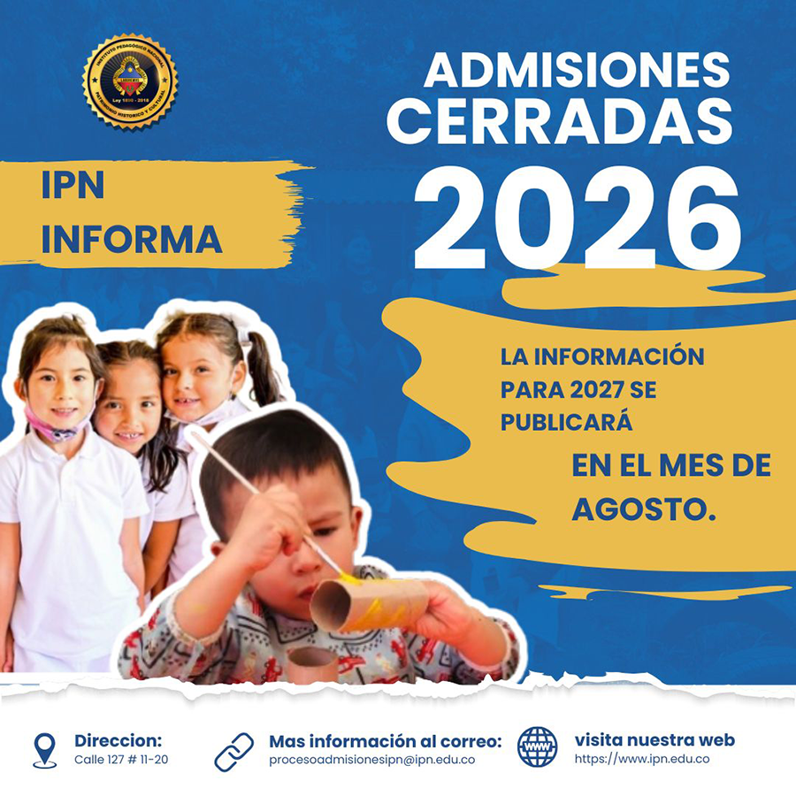 admisiones 2026 preescolar